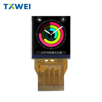 Interface RVB carrée de 1,54 pouces 320 * 320 écran LCD de petite taille 700 nits