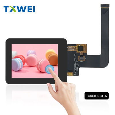 2.4 pouces luminosité 400cd/m 2 Instrument FRID portatif et équipement médical écran LCD TFT