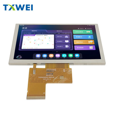 Module d'affichage LCD IPS de 5 pouces TFT 800 * 480 Résolution RGB 24 Interface avec ST7262