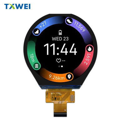3.4 pouces écran couleur mini LCD 800 * 800 écran LCD circulaire dispositif portable intelligent écran LCD