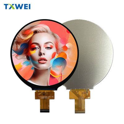 4Écran circulaire TFT à couleur complète à couleur complète interface MIPI TFT LCD 450cd/M2