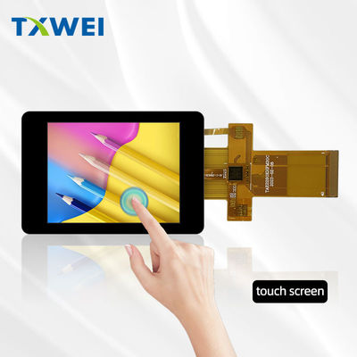 2Module d'affichage à écran tactile capacitif de 0,8 pouce Full View HD 2,8 pouces Tft LCD