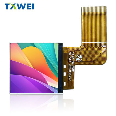 1.54 pouces avec RGB 16 BIT Interface 700nits Affichage LCD Carré Résolution 320 * 320