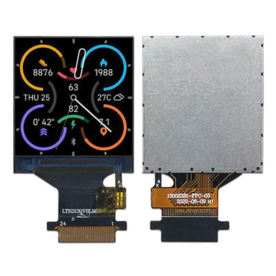 1Écran d'affichage LCD portable intelligent de 0,3 pouces, écran carré IPS TFT