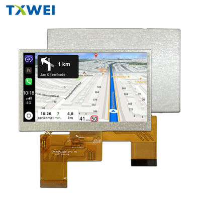 4Affichage LCD RGB 24 bits de 3 pouces et 12 nits Interface à 40 broches 800*480 TFT