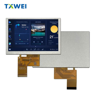 5Affichage LCD médical industriel de 0,8 pouce x 480 pouces affichage TFT RVB de 350 nits