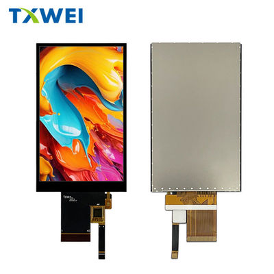 4Moniteur médical de 3 pouces affiche 480 * 800 avec interface RVB et écran LCD de 350 nits