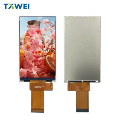 4Panneau d'affichage PDA/POS portatif de 5 pouces 300nits 480*854 avec interface RVB