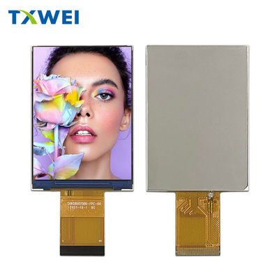 2Module d'affichage de l'appareil photo numérique de 8 pouces 480 * 640 IPS 320nits avec interface RVB