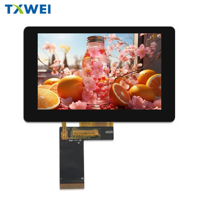 Module d'affichage LCD TFT de 5 pouces avec écran tactile écran LCD de définition 800x480