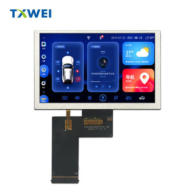 Écran tactile à couleur TFT de 5 pouces, écran LCD à haute luminosité de 1200 nits