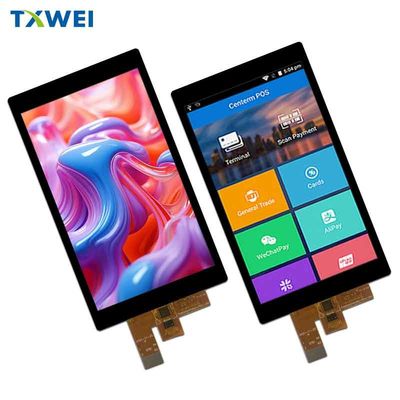 Multi Touch PCAP TFT 5,5 pouces Affichage MIPI Interface 1080*1920 Pixels Garantissement de bas prix