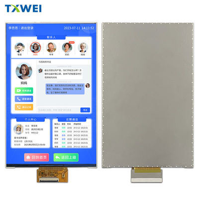 800 * 1280 LVDS IPS contrôle industriel écran LCD 8 pouces affichage secondaire avec fonction tactile