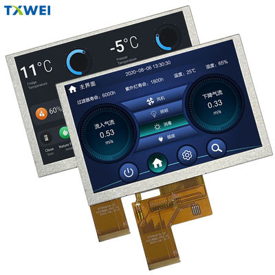 Écran LCD TFT de 5 pouces IPS Haute luminosité 800 * 480 Écran haute définition