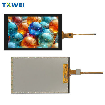 Affichage LCD TFT de 7 pouces 800*1280 Luminosité 350cd/m2 Panneau d'affichage de contrôle d'accès de sécurité