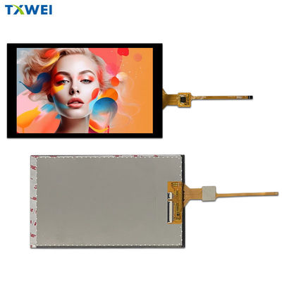 7 pouces 800*1280 LCD TFT LVDS avec CTP, écran tactile PCAP 7 pouces IPS