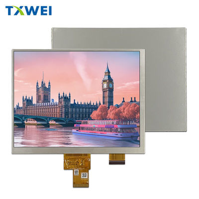 Écran LCD TFT de 8 pouces 1024 * 768 Affichage LVDS Affichage complet Panneau d'affichage médical de contrôle industriel