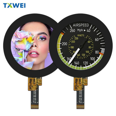 1.6 pouces Affichage RGB 400 x 400 Interface écran rond Tft Module LCD