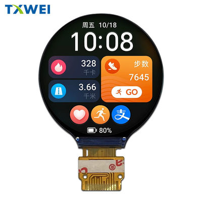 1Écran LCD TFT circulaire de 240 * 240 pouces, écran d' affichage portable intelligent