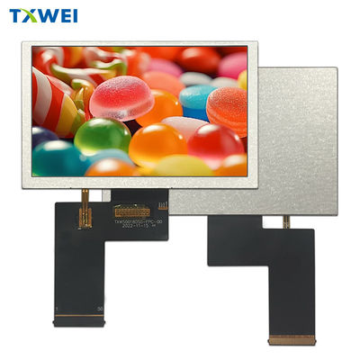 Module LCD TFT de 5 pouces 800*480 ST72568 Interface RVB lisible par la lumière du soleil