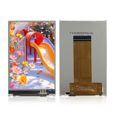 3.5 pouces 320*480 ILI9488 Interface RVB 3,5 pouces 350nits Affichage LCD TFT avec résistance tactile