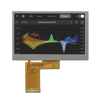 Module d'affichage à haute luminosité 4,3 tft ips 480*272 pcap écran LCD tft 4,3 pouces