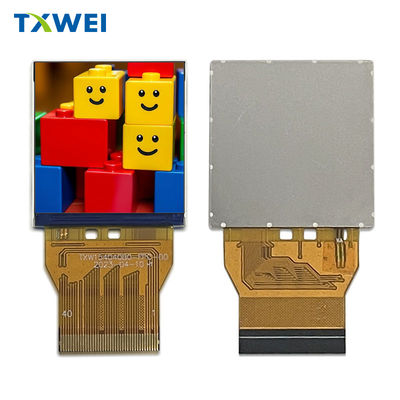 1.54 pouces 320*320 Téléscope Carré Écran d'affichage LCD avec courant de rétroéclairage de 60mA et interface RGB 18 BIT