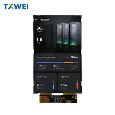 Écran LCD de 8 pouces avec une résolution de 1200*1920, technologie MIPI IPS, adapté à l'affichage de sécurité et aux panneaux d'affichage de caisse enregistreuse